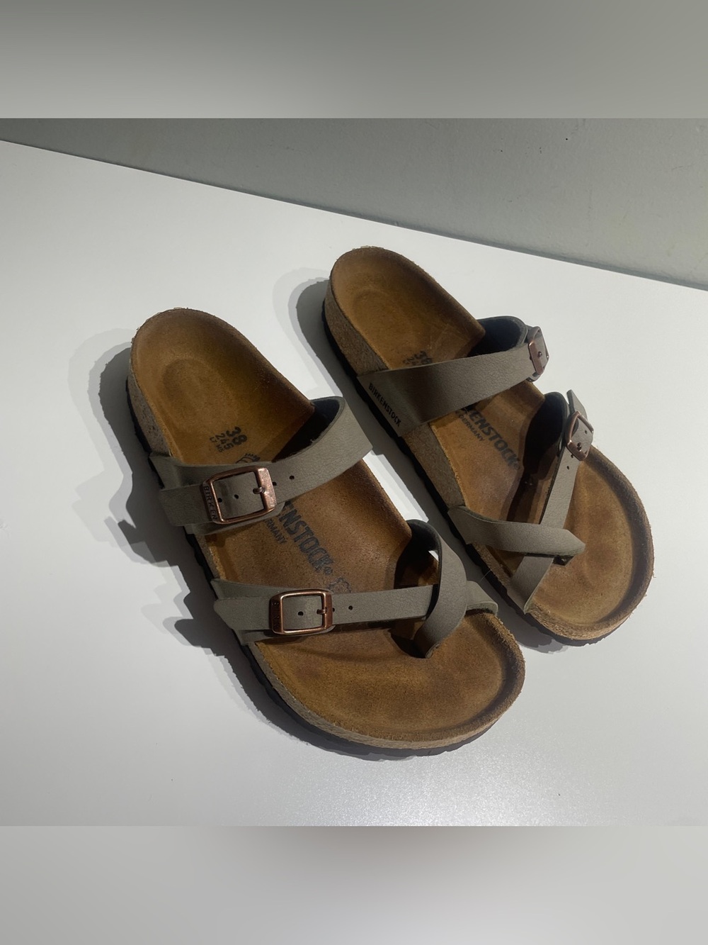 Birkenstock MAYARI Birko-Flor Nubuck, Women’s Flip Flop Sandals